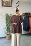 Oversize Tunic Brown - 2