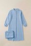 100% Cotton Muslin Fabric Zippered Comfortable Fit Hijab Women's Set - Hajj and Umrah Outfit