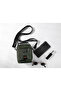 Waterproof Shoulder Bag with Strap and Multiple Compartments - 5