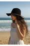 Women's Hand Knitted Detailed Hat Beach Hat - 5