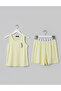 Women's Cat B. Bunny Rabbit Printed Shorts and Strap Cotton Lycra Camisole Bamboo Pajama Set - 6