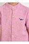 Boys Embroidered Detail Shirt and Shorts Set - 3