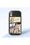 Samsung Galaxy A30 Compatible Shock-Absorbing Camera Protected Black Silicone Case