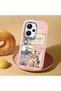 Redmi Note 13 Pro Plus+ 5g Compatible Shock-Absorbing Camera Protected Pink Silicone Case - 3
