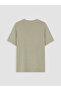 Lcw Grace Green Crew Neck Patterned Women's T-Shirt - 7