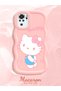 Poco M5S Compatible Case Camera Protector Pink Silicone Couple Phone Case Kitty Pattern - 2