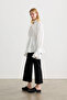 Ekru Standing Collar Shirt - 5