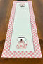 40X140Cm Woven Stain Resistant Printed Thai Feather Fabric Table Cloth Decorative Runner Washable - 3