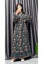 Floral Chiffon Dress - 2