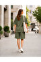 Pregnant Women's Short Sleeve Flexible Oversize Shorts Suit - 3