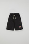Boy's Shorts with Embroidered Emblem and Lace Accessories, 6-10 Years Old, Anthracite
