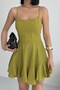 Princess Model Strapless Fat Green Dress - 4