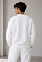 Unisex Winter Oversize 0-Collar Sweatshirt - 2