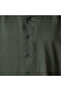 Men Regular Fit Camp Collar Short Sleeve Linen Blend Shirt - 4