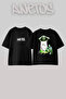 Eminem Rap God Design Printed Unisex Oversize Black Tshirt