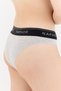 Signature Noir Gray Brazilian Panties - 6
