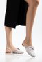 Polka Dot Women's Bowknot Casual Stylish Slippers and Sandals Heel 2cm - 2