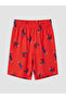 Lcw Kids Red Spider-Man Printed Boys' Shorts Pajama Set - 5