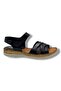 S-414-26 Genuine Leather Cross Strap Anatomical Women's Sandals - 2