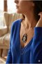 Handmade Miyuki Bead Special Design Necklace with Cleopatra Figure