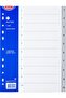 Bookmark Pp 1-10 Numbered Organizer A4 Size 11 Holes 1 Piece Durable