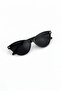 Cat Buckle Model New Season Light Frame Uv Protected Women's Sunglasses Leopard Frame Green Glass - 7