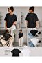 Cotton Women's Black Oversize Basic T-Shirt with Crew Neck - 7