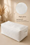 Durable Portable Handle Zippered 150 kg Carrying Capacity 70X50X50 Size Medium Size Pillow Storage Bag under Bed Knitted Storage Bag - 4