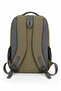 Unisex Canvas Fabric School Bag with Laptop Compartment, Daily Sports Travel Backpack - 5