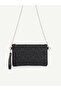 Women's Starry Silvery Chain Strap Gray Portfolio & Clutch Bag - 2