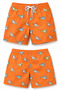 Children's Swim Shorts Printed Quick-Drying I Boys' Patterned Swim Shorts Elastic Waist I 9-16 Years - 4