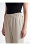 Trendlucky Women's Trousers with Elastic Waist and Difference in Color - 3