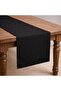 Organic Raw Linen Table Runner 40X150 cm - Buldan Woven Linen Decorative Tablecloth - 4