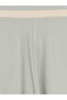 Lcw Everyday Green Elastic Waist Soft Touch Women's Shorts - 2