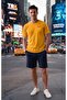 Mooda Men's 95% Cotton Banya 5% Lycra T-Shirt Shorts Pajama Set - Relaxed Fit - 2