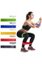 5 Pcs Natural Latex Resistance Bands for Yoga, Pilates, and Strength Training - Loop Band - 4