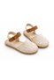 Girl's Straw Knitted Espadrille Shoes - 4