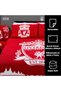 Character World Official Liverpool FC Double Duvet Cover Set, Tone Design | Red Reversible Football Bedding - 5