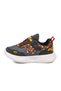 Black-Red-Yellow Boys' Sports Shoes 1030 P - 4