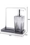Luna Kitchen Liquid Soap Dispenser, Transparent Black 1302237 - 2