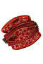 Women's Green Long Strap Fabric Crossbody Bag 26Pbd24896F - 4