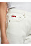 White Women's Denim Trousers 262 Lcf 121002 Clara Ceaster White - 3