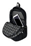 Set of 3 Crinkle Fabric Bag + Thermal Lunch Bag + Pen Holder, with Monkey Keychain Gift - 5