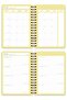 2026-2027 A5 Academic Agenda Spiral Bound 15X21 cm - 16 Months - Heart with Motivational Pages - 5