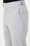 Straight Slim Fit Men's Trousers with Buckle Waistband Gray - 38319.25Y - 6