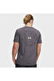 Blur Wordmark Men's Gray Polo Neck T-Shirt - 2