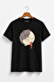 Women's Clothing Anime Cat Printed Combed Cotton Oversize T-Shirt