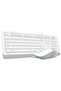 A4 Tech F1010 Wired USB Q Trk White Keyboard - Mouse Set - 3
