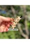 Luxurious Pearlescent Gold Metal Pearlescent Light Powder Pink Sea Star Clasp Buckle - 3