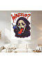What's Up? Ghostface Wall Covering Wall Tapestry First Quality Satin Fabric Poster - 2